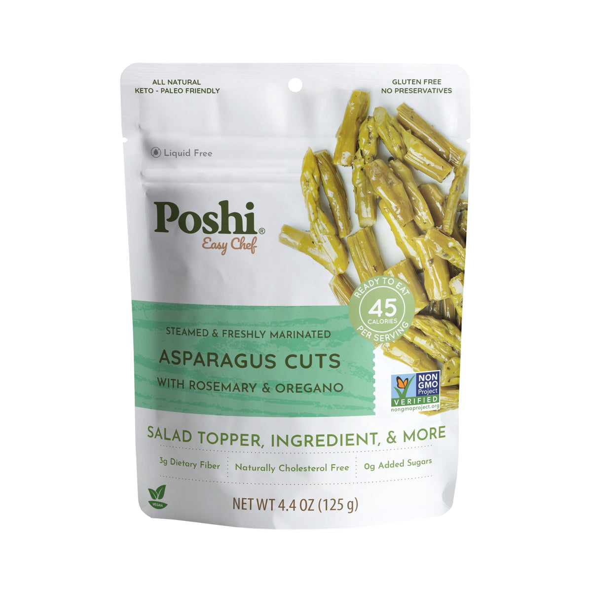 Poshi Asparagus Cuts with Rosemary & Oregano pouch