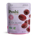 Poshi Kalamata-style Black Olives snack pouch