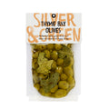 Thyme Green Olives (Silver & Green)