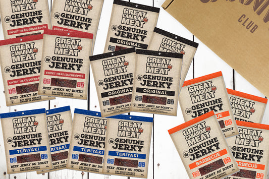 Great Canadian Meat Jerky Sampler Box