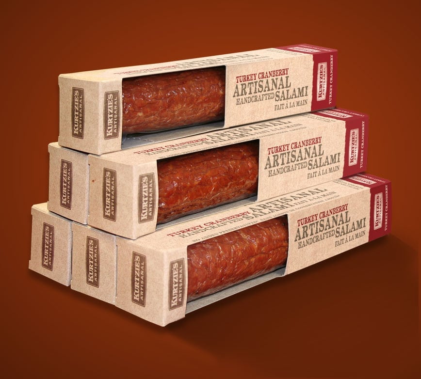 Turkey Cranberry Salami (Kurtzie's Artisanal)