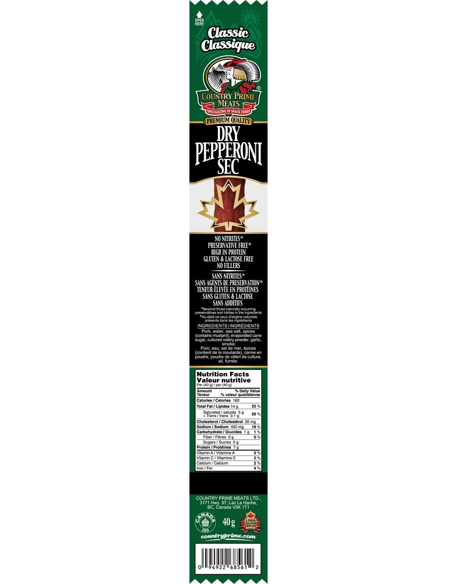 Country Prime classic snack sticks