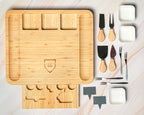 Charcuterie Board Set with Knives & Drawer (50% Off!)