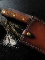 Kitchen Butcher Knife & Meats Combo