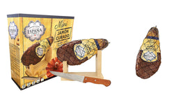 Spanish Mini Cured Jamon Carving Set + Extra 1kg Jamon